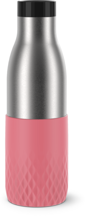 Coral, Silver, Black
