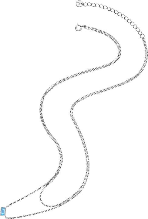 Image du produit Glanzstücke München Femmes argent sterling zirconium argent 42,0/36,0 cm chaîne de base + 5,0 cm Extension - 29902 (Argent Sterling)