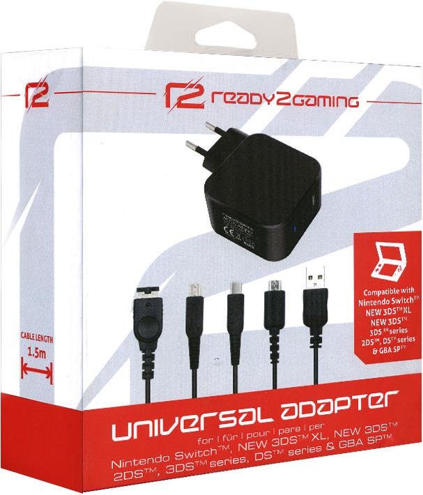 Image du produit ready2gaming Adaptateur universel pour les séries GBA & DS + pour Nintendo Switch (2DS, 3DS, 3DS XL, NDS, Switch)