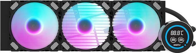 Actual product image Darkflash Tech Darkflash Computer Radiator DN-D360 BLACK (120 mm)