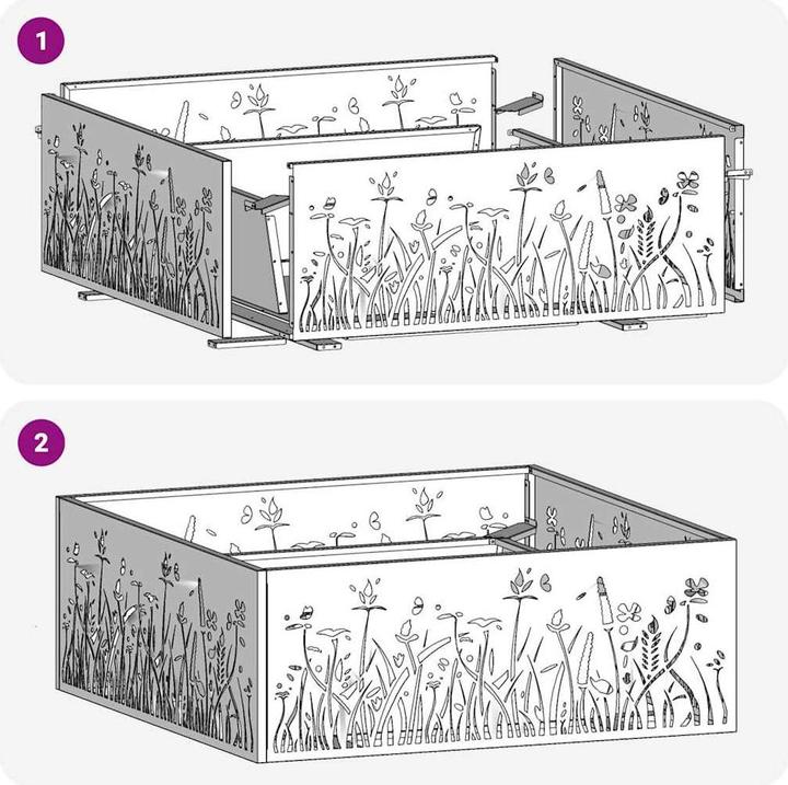 Immagine prodotto vidaXL Outdoor Feuerplatz (80 cm)