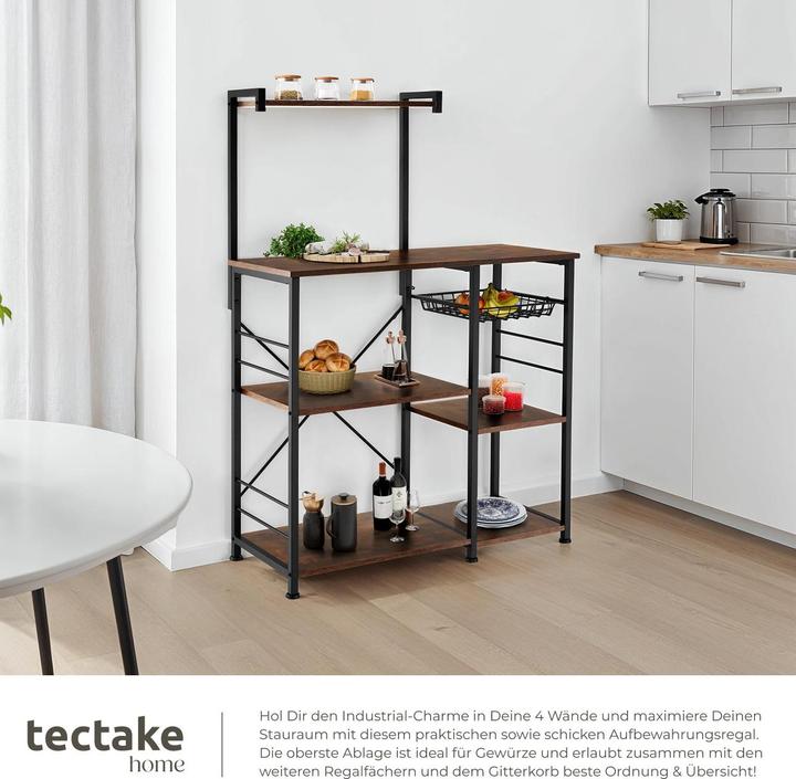 Immagine prodotto tectake Crawley (90 x 40 x 131.50 cm)