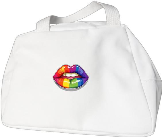Produktbild Bügelbilder Schul & Freizeitsrucksack-Set Rainbow Lips (15 l)