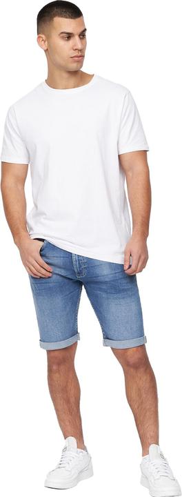 Produktbild Crosshatch Mens Tonwin Denim Embossed Shorts (34)