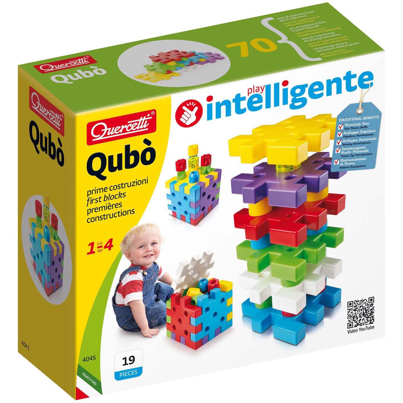 Quercetti Qubo erste Blöcke