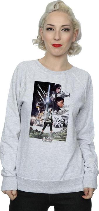 Produktbild Star Wars The Last Jedi Character Poster Sweatshirt (XL)