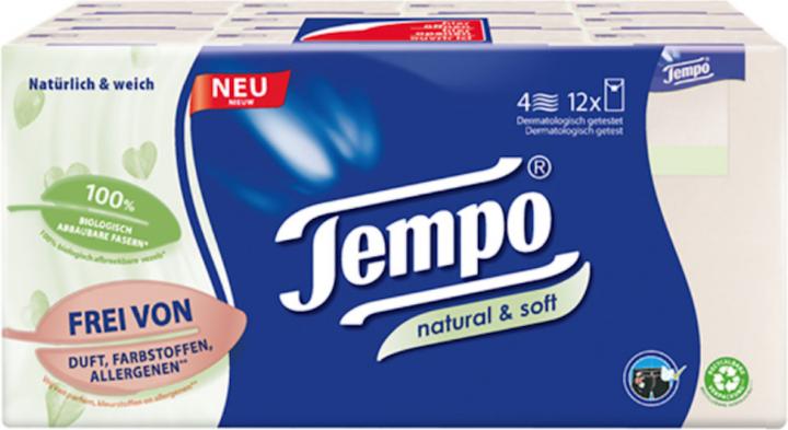 Produktbild Tempo Natural & soft
