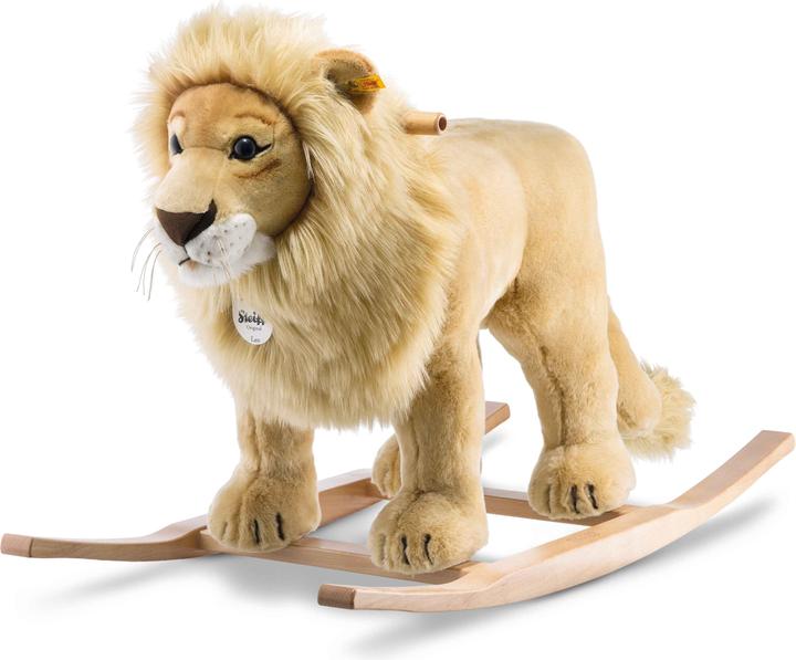 Steiff Schaukeltier Leo Löwe beige 70cm (70 cm)