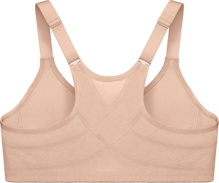 Actual product image Glamorise Wonderwire Front-Closure Posture Back Bra (36 D)