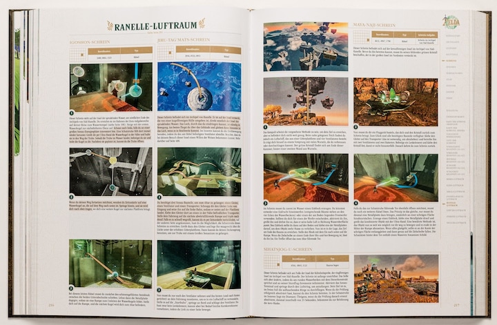 Actual product image Zelda Tears of Kingdom Lösungsbuch C.E. Hardcover (German, 2023)