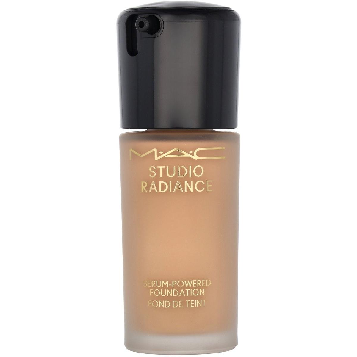 Mac Cosmetics Blu/Scure/Argento Fondotinta, M.a.c. Studio Rad Serum Pow Fond De Teint Nc17 (No. Nc17)