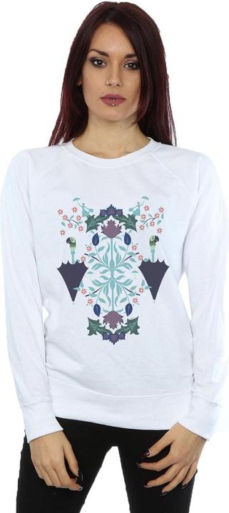 Produktbild Disney Mary Poppins Floral Collage Sweatshirt (XXL)