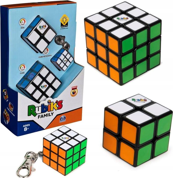 Actual product image Rubik's Family Pack Cubes (6063033) (3 x 3, 2 x 2)