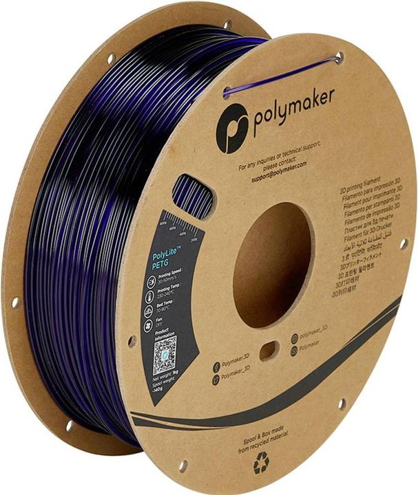 Produktbild Polymaker Filament (PETG, 1.75 mm, 1000 g, Blau)