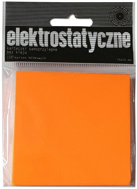 Produktbild Ziemia Obiecana Elektrostatische Notizzettel 75x75mm 100K Orange. (75 x 75 mm)