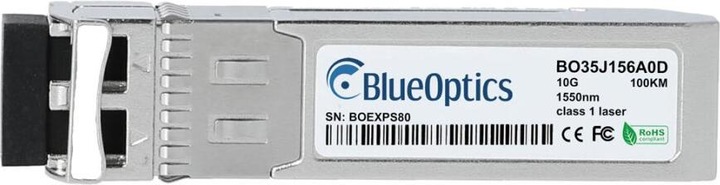 Actual product image BlueOptics Huawei SFP-10G-ZR-100KM Compatible SFP+ BO35J156A0D