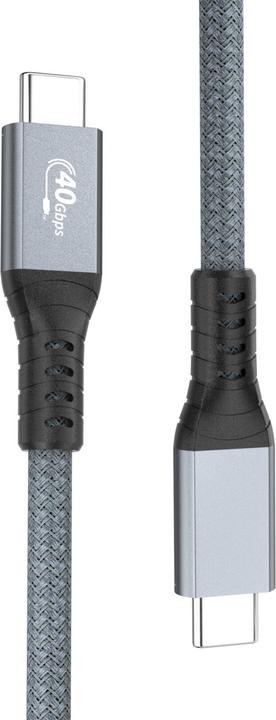 Image du produit ProXtend Câble USB4 Gen. 3x2 40Gbps 100W 0.5M (0.50 m, USB 4.0, 100 W)