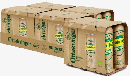 Actual product image Ottakringer Organic Zwickl Light (6 x 50 cl)