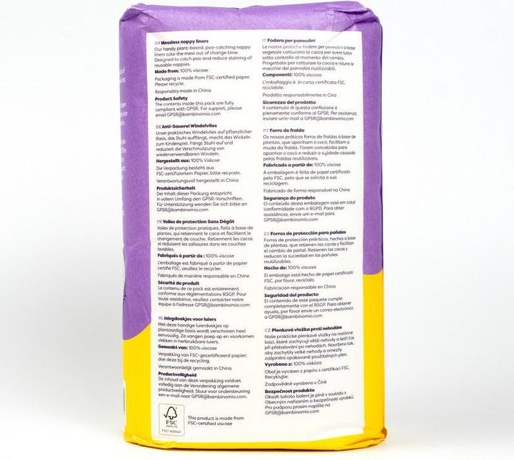 Actual product image Bambino Mio Nappy fleece (100 pcs.)