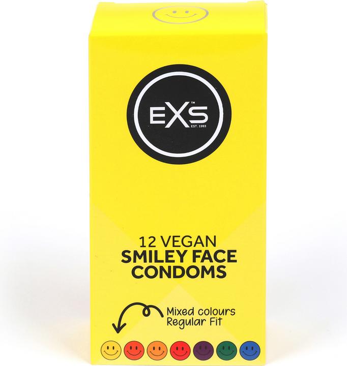 Produktbild EXS Smiley Face Regular - Condoms - 12 Pieces (12 Stk.)