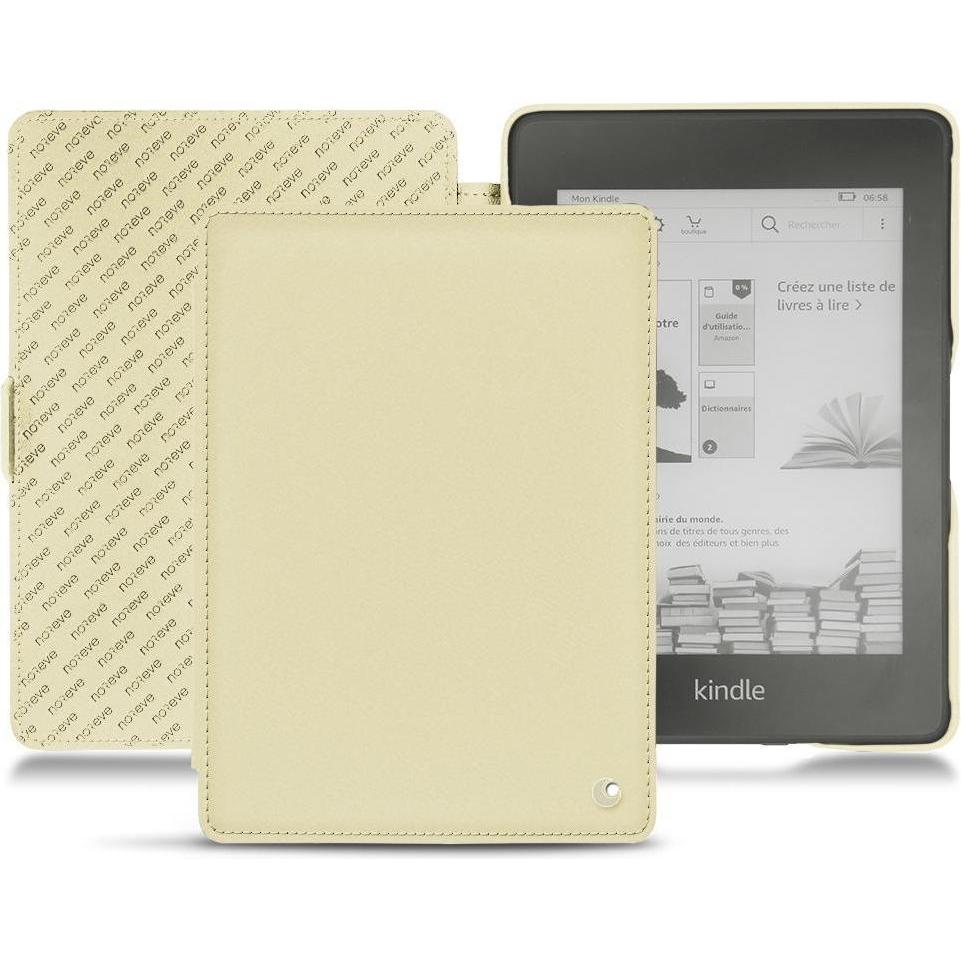 Noreve Lederschutzhülle horizontal (Kindle Paperwhite 2018), Tablet Hülle, Beige