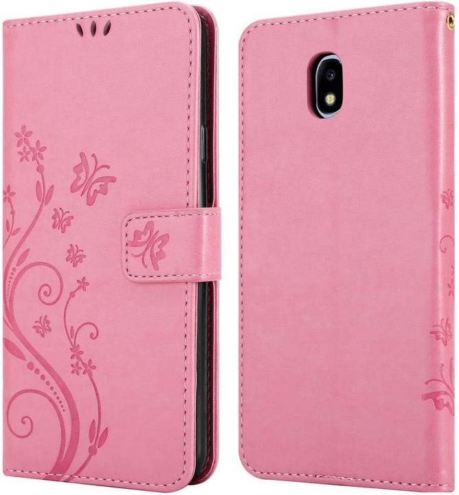 Actual product image Cadorabo Flower Book Cover (Samsung Galaxy J5 (2017))