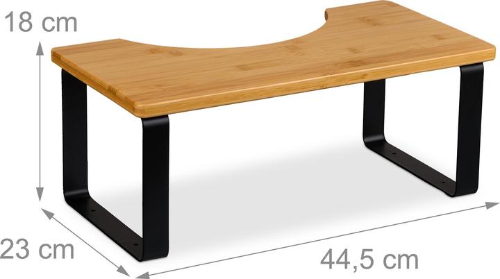 Image du produit Relaxdays Toilettenhocker