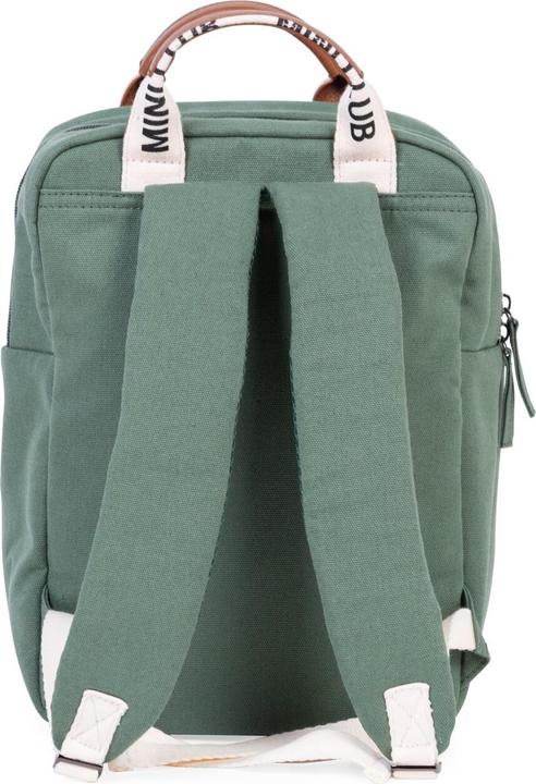 Image du produit Childhome Kinderrucksack Club Signature canvas grün (7 l)