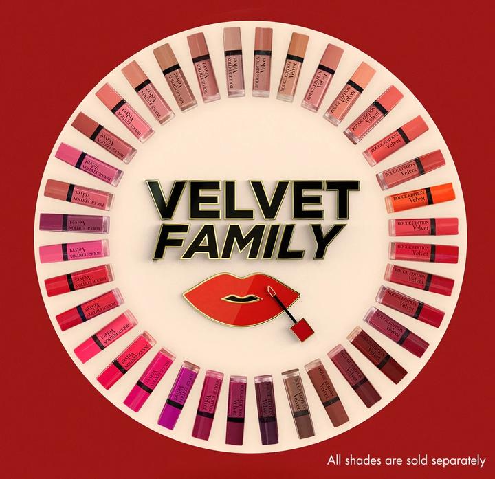 Actual product image Bourjois Rouge Edition Velvet Lipstick (04 Peach Club)