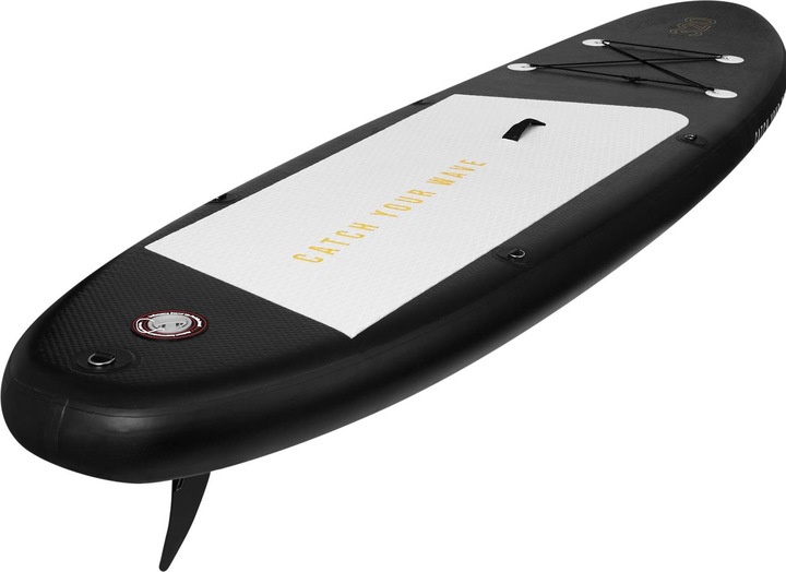 Actual product image Gymrex Inflatable SUP Board - 110 kg - inflatable - black (10'4")