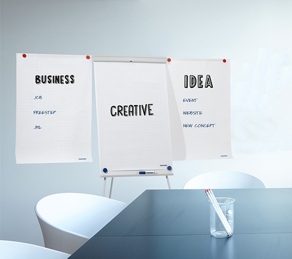 Actual product image Franken Flipchart X-tra. (70 x 110 cm)