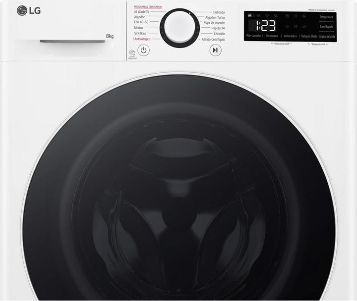 Actual product image LG F2WR5S08A0W (8 kg, Left)