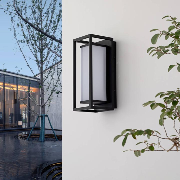 Image du produit Lucande Banetti Applique murale d'extérieur à LED, 35 cm (670 lm, IP54)