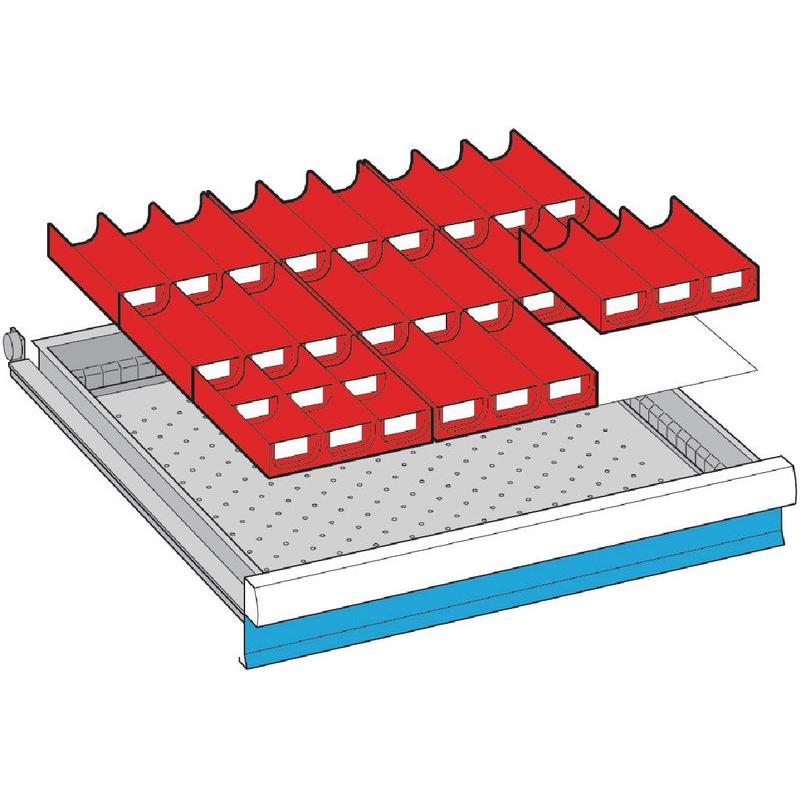 Thumbnail - Lista, Lagerbehälter, Schubladeneinteilungs-Set