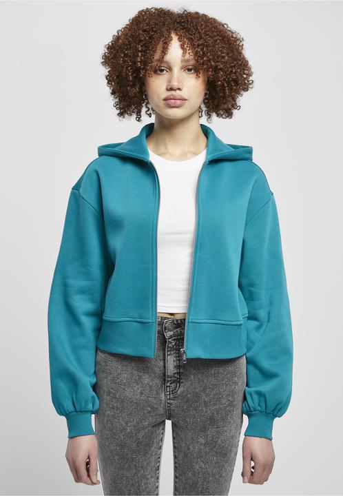 Produktbild Urban Classics Ladies Short Oversized Zip Jacket - 16656 (3XL)