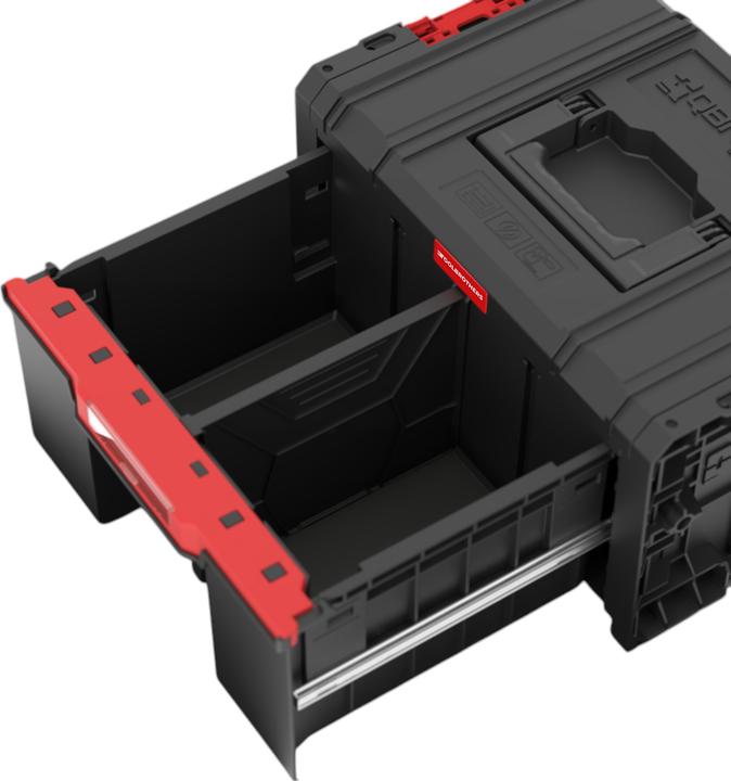 Productafbeelding Tool Brothers Toolbrothers RHINO L Drawer 1 ECO Basic 450 x 310 x 244 mm 12 l IP54 mit einer Trennwand