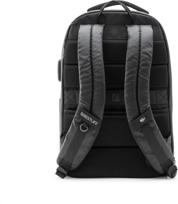 Produktbild Bestlife Laptop-Rucksack ODEN X Kunststoff schwarz bis 39,6 cm (15,6 Zoll)