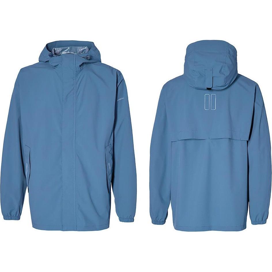 Thumbnail - Basil, Herren, Velojacke, Hoga Regenjacke unisex (3XL), Blau, 3XL