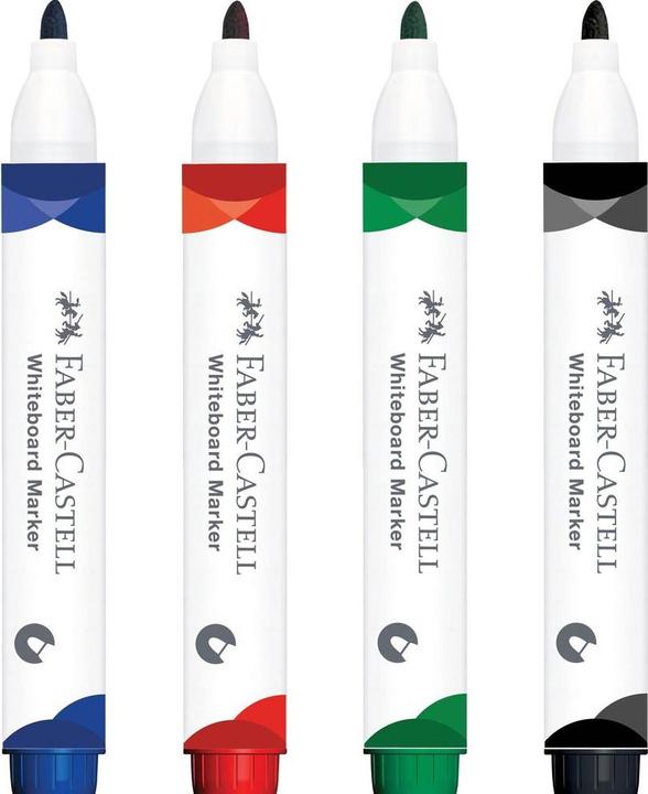 Produktbild Faber-Castell Marker Whiteboard W20 4er Etui (4x)