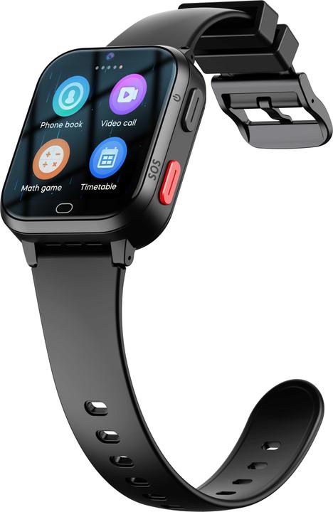 Actual product image Carneo SeniorSafe+ /Black/Sport Band/Black (41 mm, 4G)