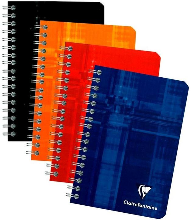Actual product image Clairefontaine Spiral notebook (9 x 14 cm, Checked, Soft cover)