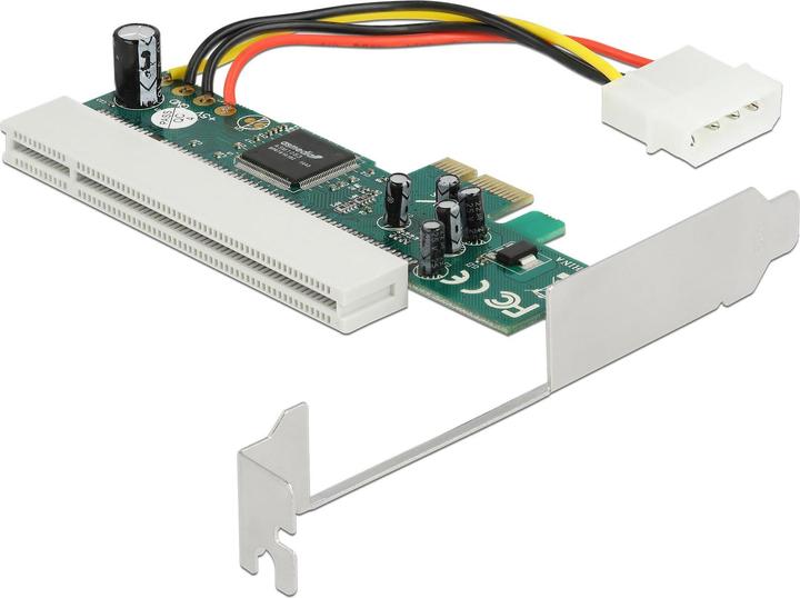 Delock Riser Karte PCI Express x1 zu 1 x PCI 32 Bit 5 V Slot