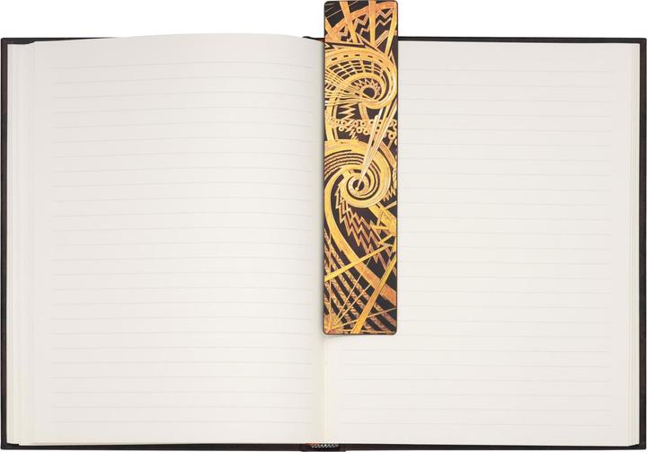 Actual product image Paperblanks Book Mark The Chanin Spiral Gold