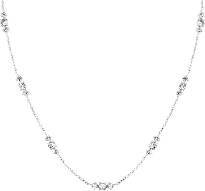Rosefield Halskette (Rhodium plattiert Edelstahl 316L)