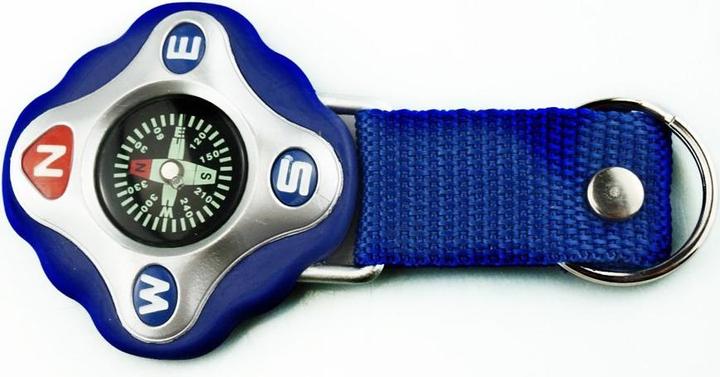 Actual product image S E Adventure Outdoor Liquid Filled Compass W/ Strap & Key Ring