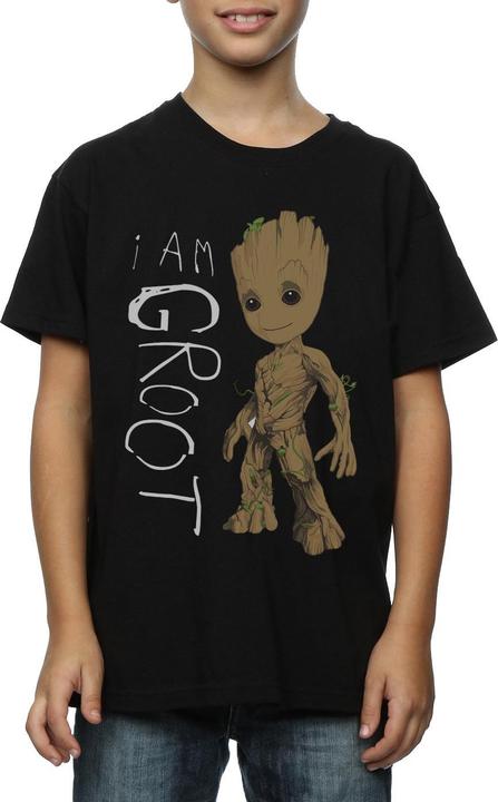 Produktbild Guardians of the Galaxy Jungen I Am Groot Scribble TShirt aus Baumwolle (140, 146)
