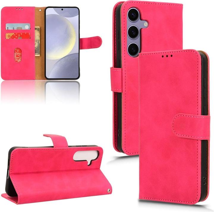 Produktbild König Design Hülle für Samsung Galaxy S24 FE Schutz Handy Case Cover Klapp Tasche Wallet Etui (Samsung Galaxy S24 FE)