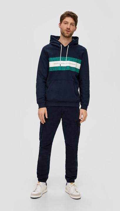 Produktbild s.Oliver Sweatshirt Kapuzenpullover mit Labelprint (S)