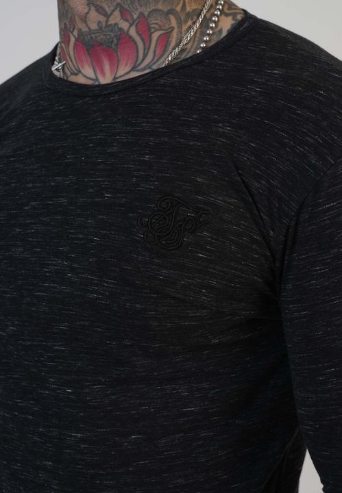 Immagine prodotto Siksilk Langarmshirt Long Sleeve Marl T-Shirt (XXL)