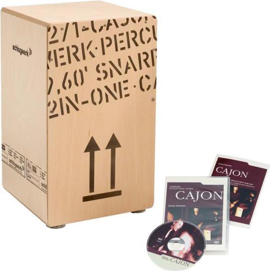 Produktbild Schlagwerk CP404 2 in One Cajon mit Lerh. DVD (Perkussion)